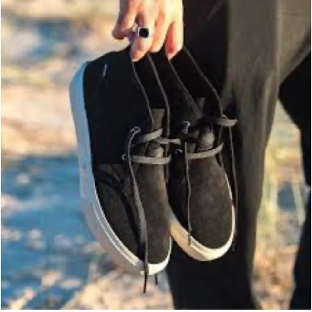 🔥PRICE DROP🔥 Vans Chukka Slim Black Suede Boots